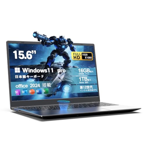 SOOYA - Office 2024 / Win11 Pro搭載 ノートパソコン 2026新モデル の